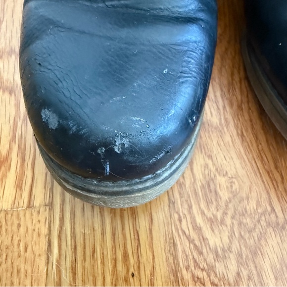 Rieker Comfort & Style Black Leather Boots Booties 40/9 - Picture 12 of 13